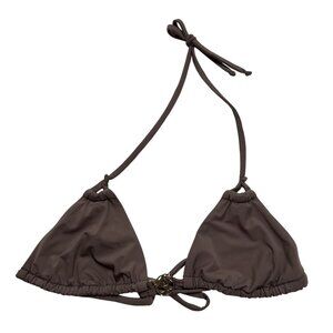 Aguaviva Desierto Bikini Top in Brown